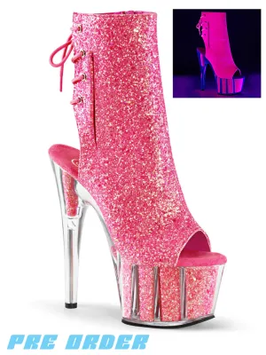 ADORE-1018G - NEON PINK GLITTER ✰ PRE ORDER ✰