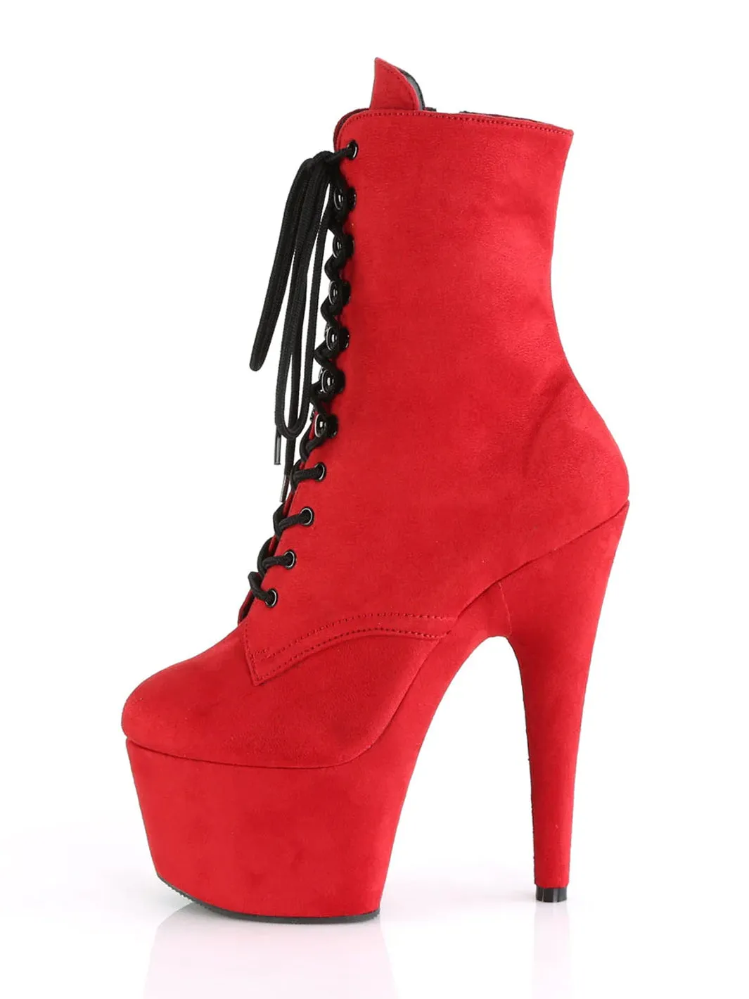 ADORE-1020FS - RED FAUX SUEDE ✰ PRE ORDER ✰