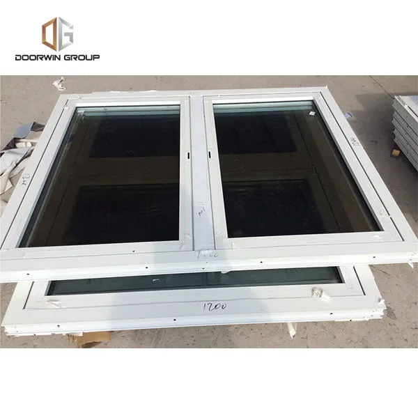 Aluminum French outward opening window with reflective glass