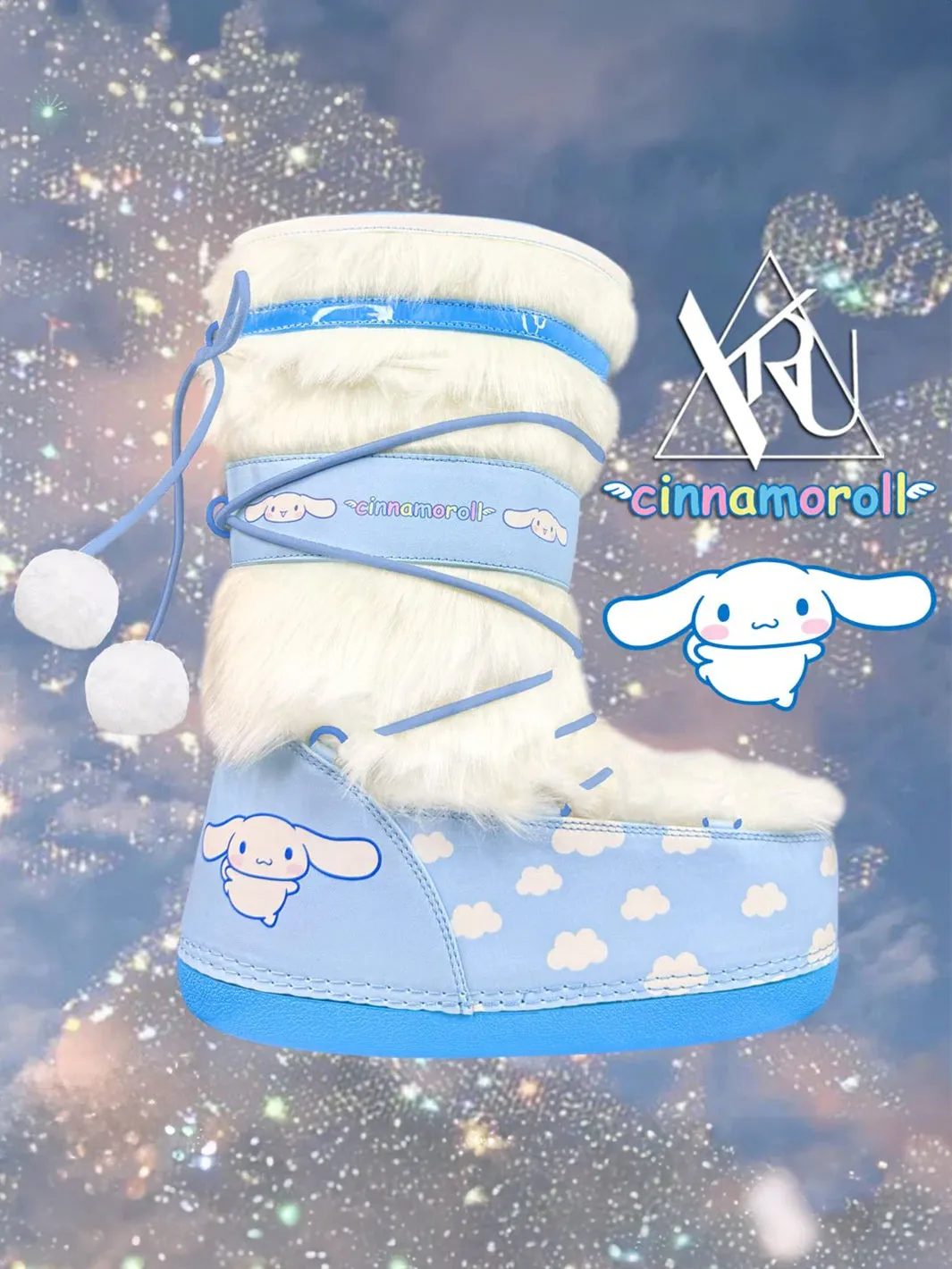 BLIZZ CINNAMOROLL MOON BOOTS