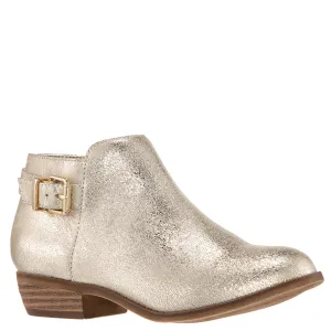 Crackle Side Buckle Bootie