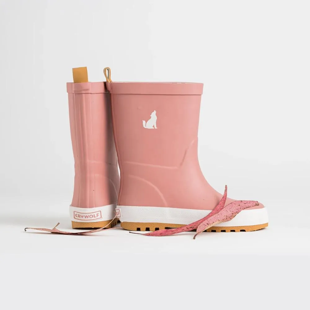 Crywolf Rain Boots Dusty Rose