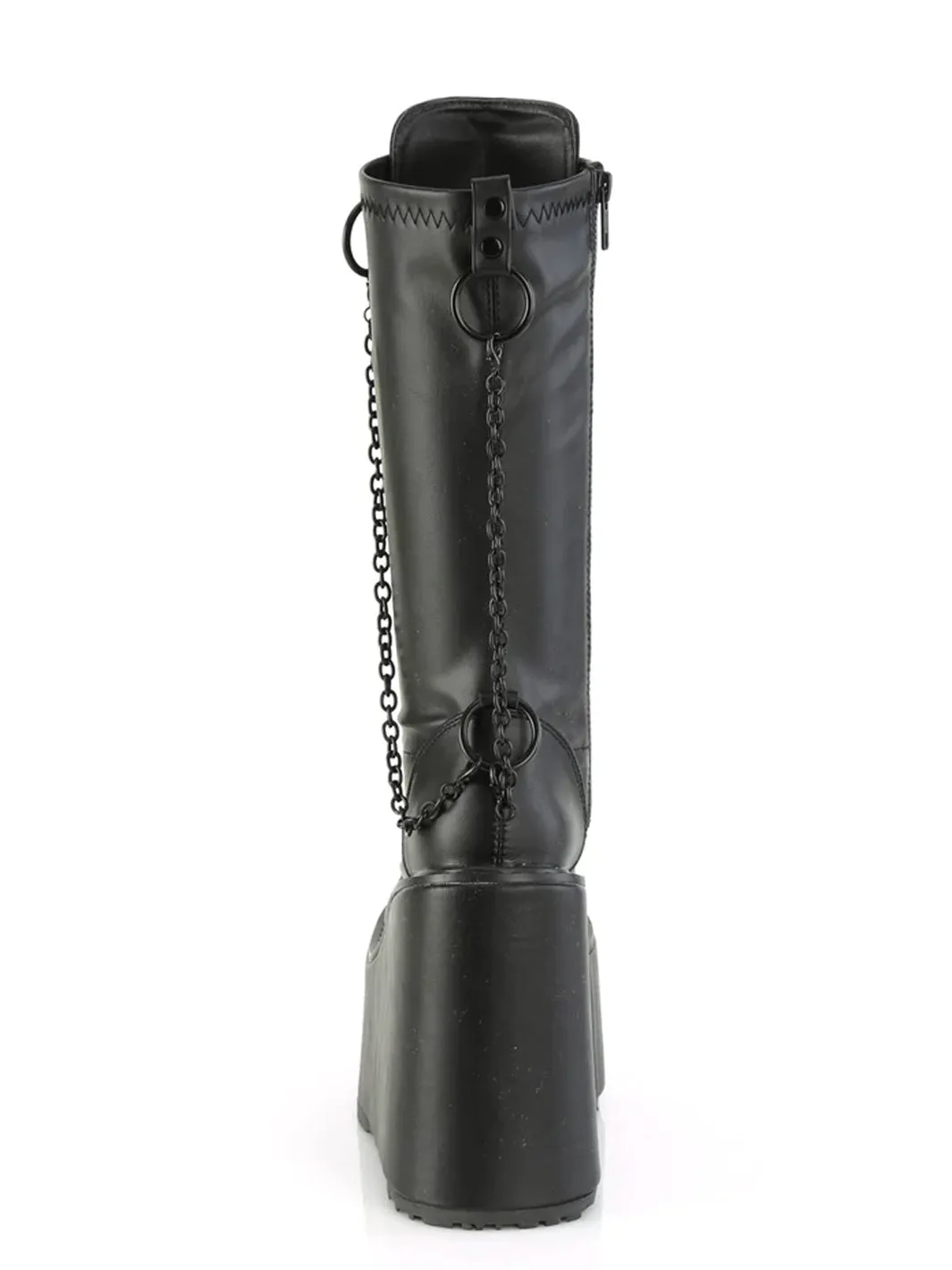 DEMONIA SWING-150 - BLACK STRETCH VEGAN LEATHER ✰ PRE ORDER ✰