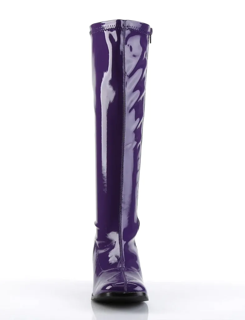 GOGO 300 BOOTS - PURPLE STRETCH ✰ PRE ORDER ✰