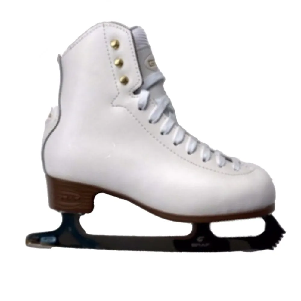 Graf 500 Figure Ice Skates - White