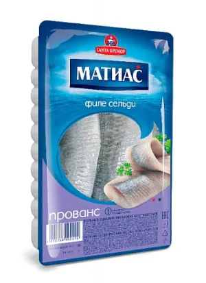 Herring fillet "Matias" "Provence" in oil  250g