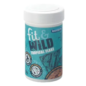 Interpet 45g Fit & Wild Tropical Flake Fish Food