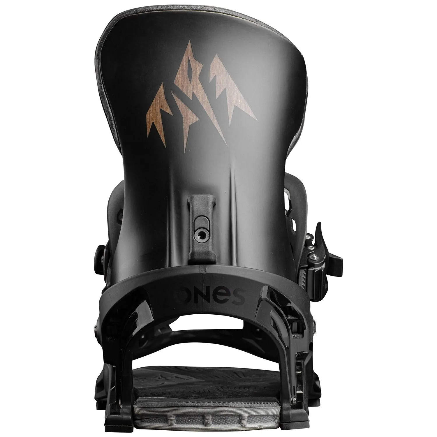 Jones Apollo Mens Snowboard Bindings Stealth Black