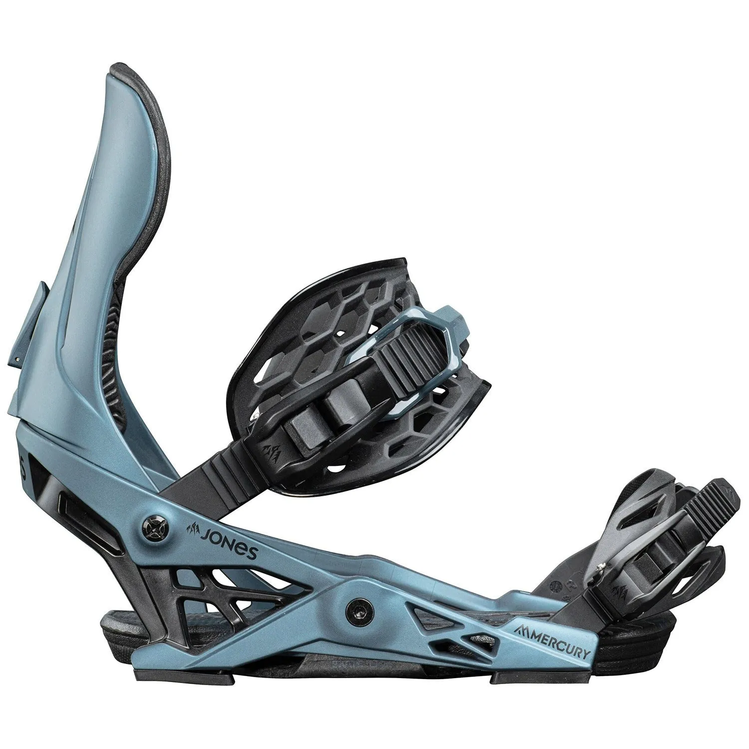 Jones Mercury Mens Snowboard Bindings Storm Blue