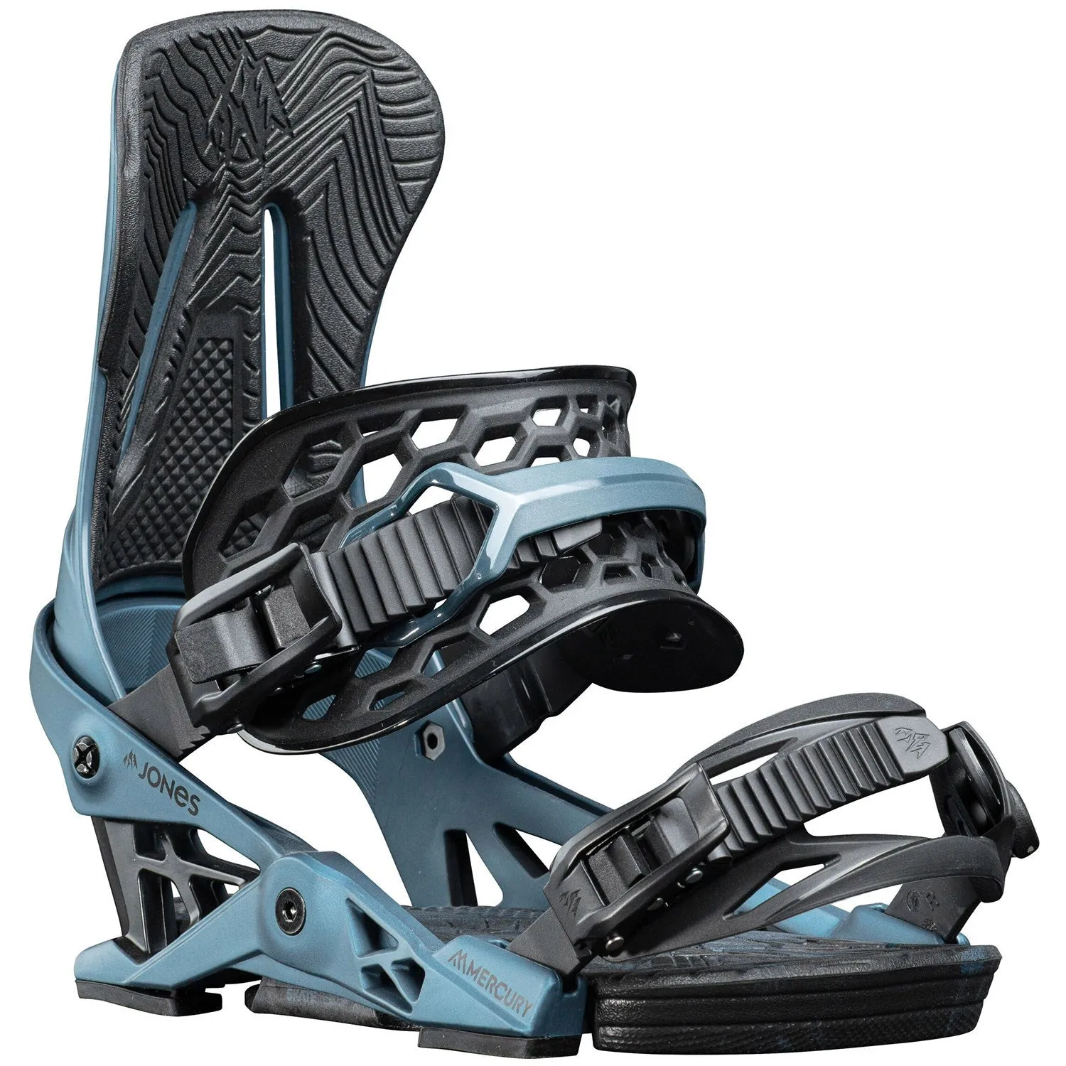 Jones Mercury Mens Snowboard Bindings Storm Blue