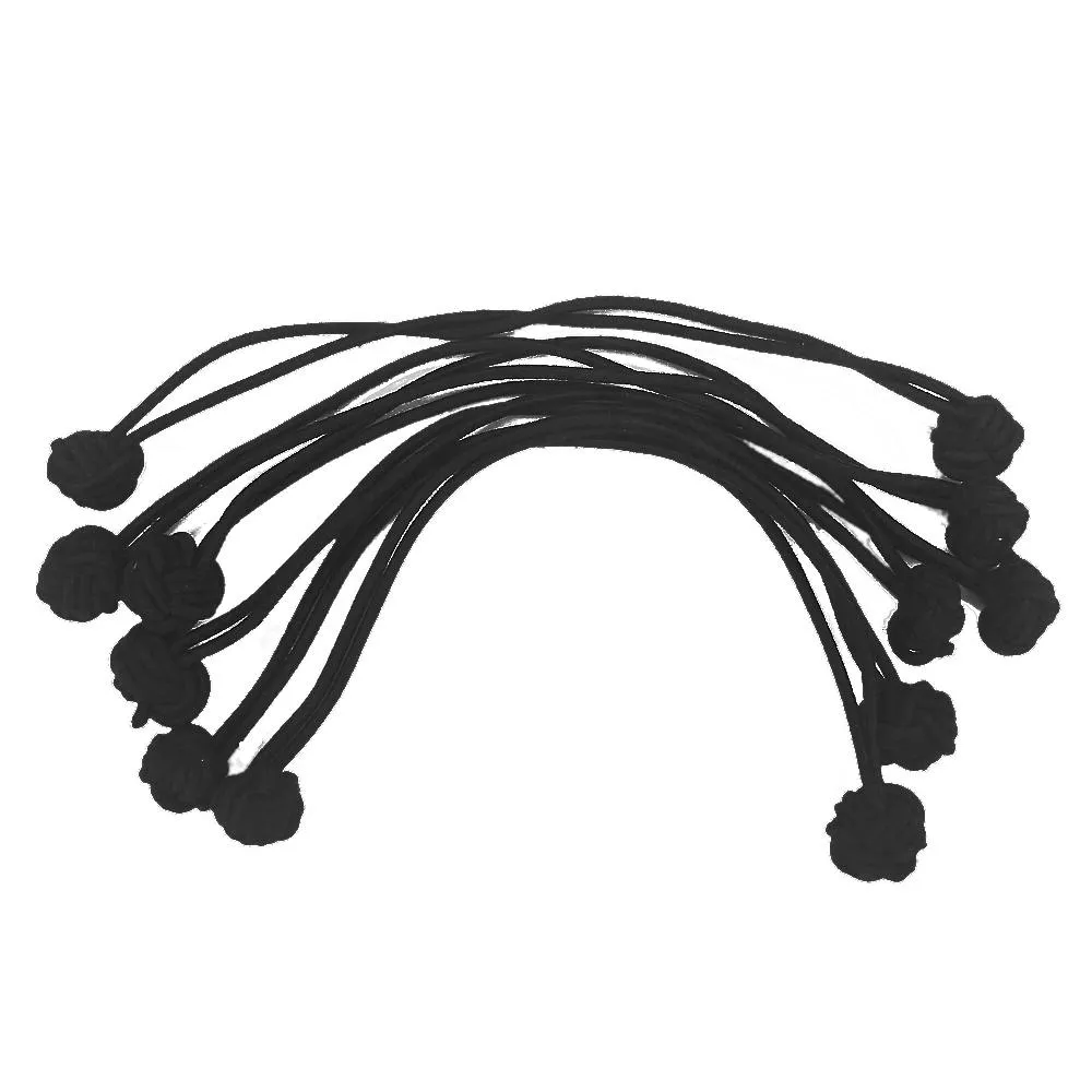 Knotted Hair Tie Set - medium