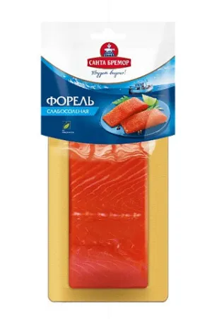 Lightly salted trout fillet-piece 200g