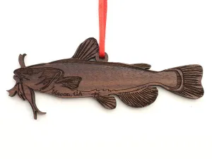 Macon Georgia Catfish Custom Ornament