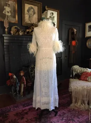 Marie Antoinette Petit Trianon Wedding Gown Festival bridal Boudoir Queen Original Victorian Lawn gown