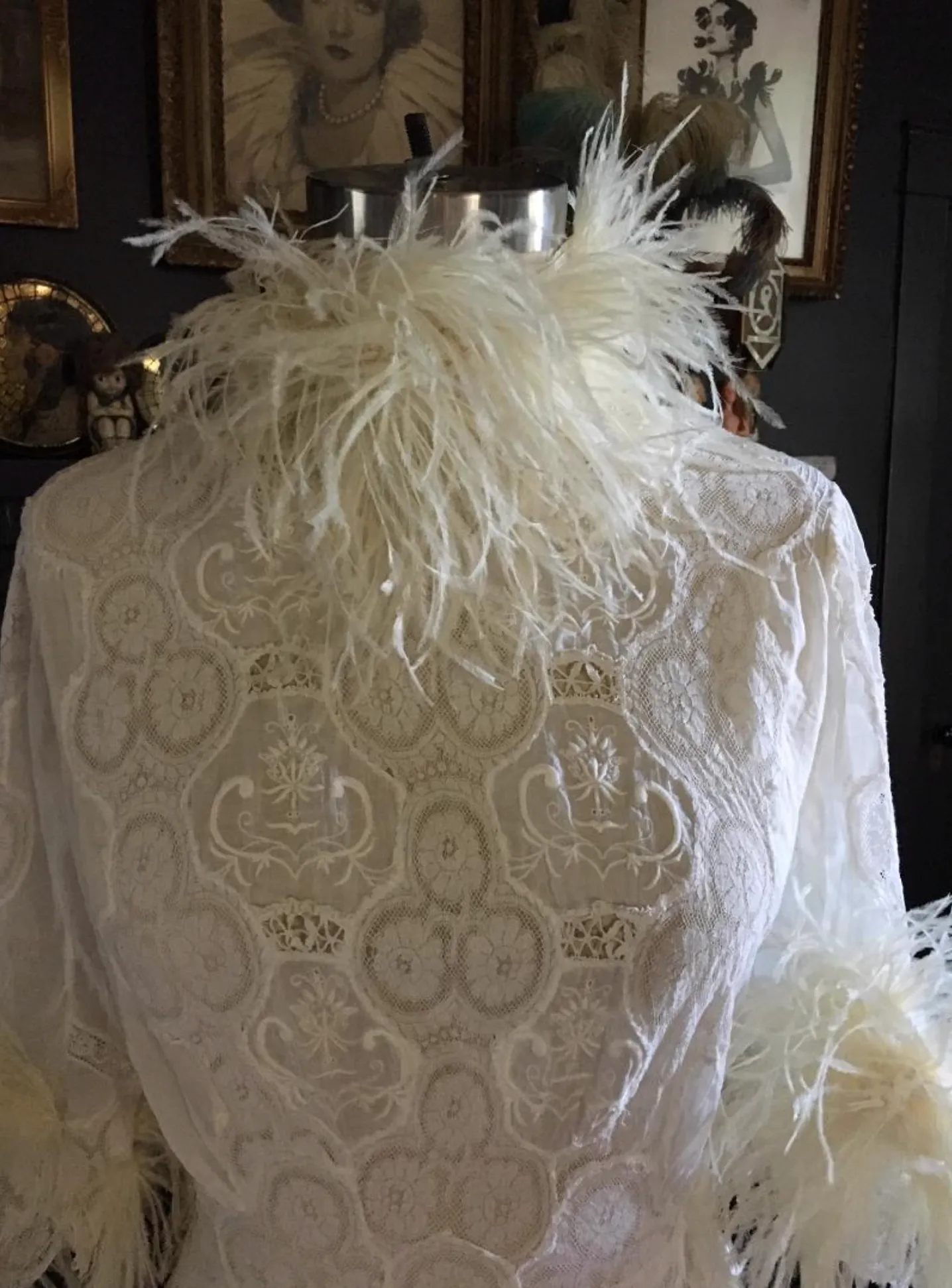 Marie Antoinette Petit Trianon Wedding Gown Festival bridal Boudoir Queen Original Victorian Lawn gown