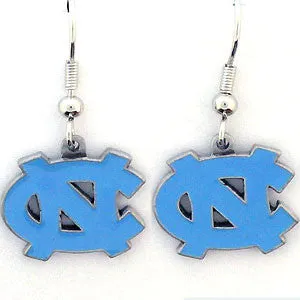 N. Carolina Tar Heels Dangle Earrings