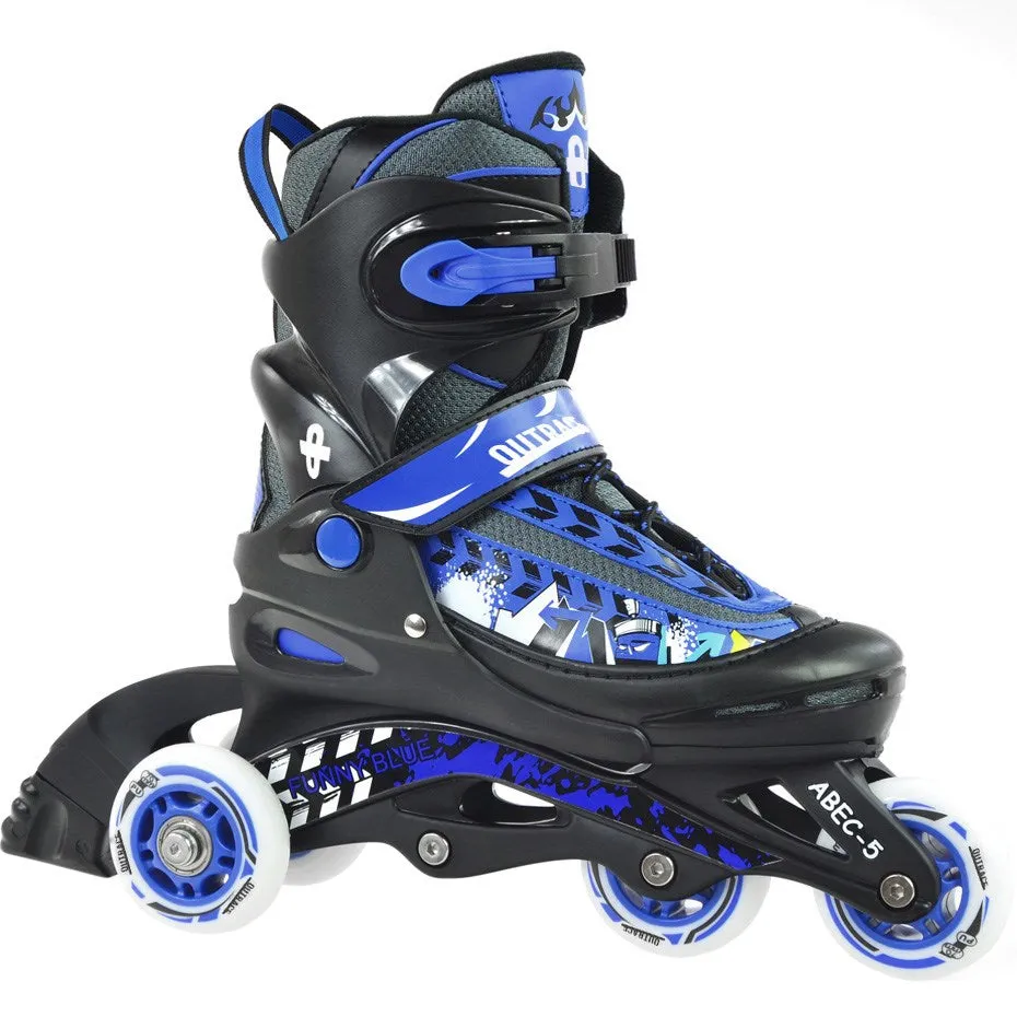 Outrace Funny Blue Pw-117J Roller Skates