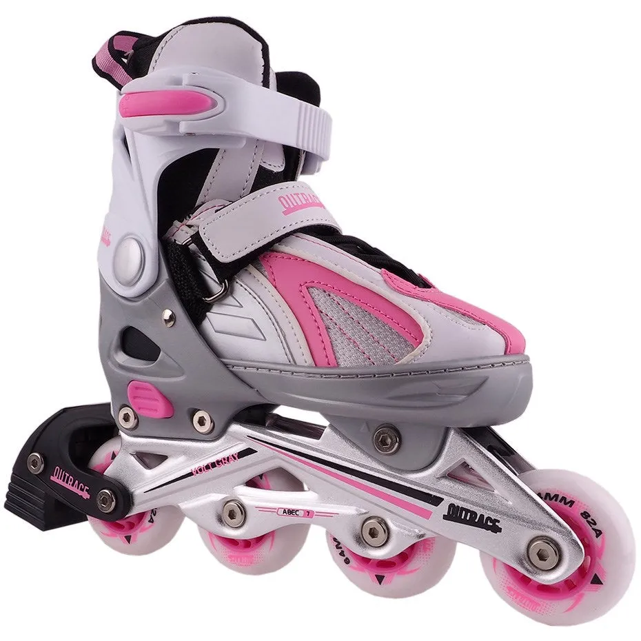 Outrace Volt Gray Grey Pw-126B-9 Inline Skates