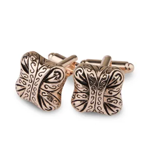 Peluche Contemporary Gold Metal Play Cufflinks