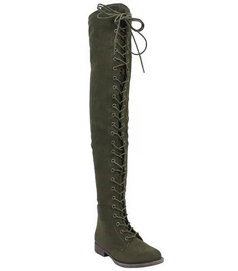 PEPA COMBAT BOOT - OLIVE