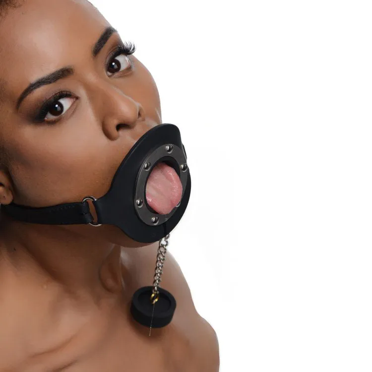 Pie Hole Silicone Feeding Mouth Gag