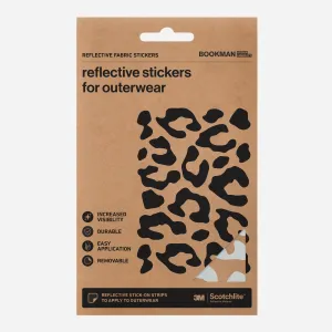 Reflective Fabric Stickers Leopard