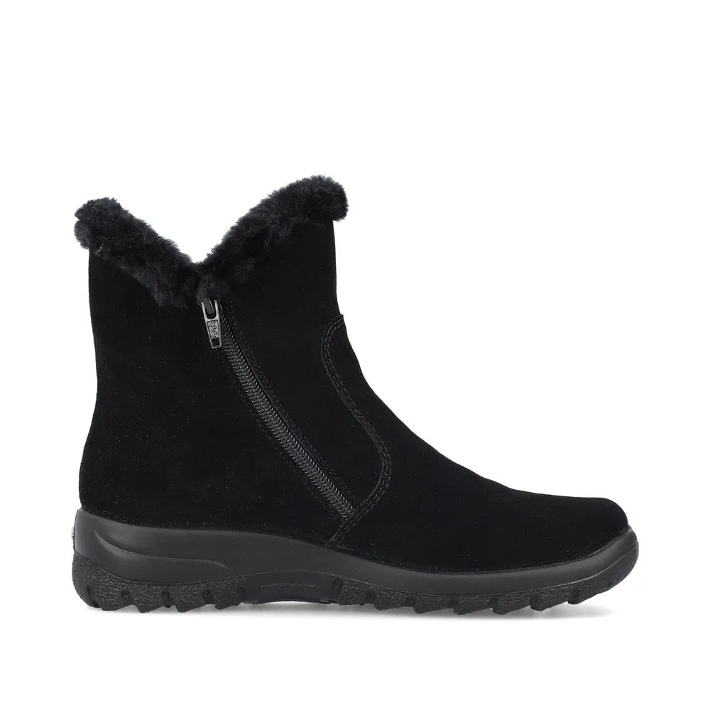 Rieker L7162 Ladies Boots Black