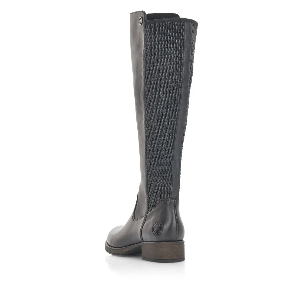 Rieker Z9591-00 Womens Knee High Boots