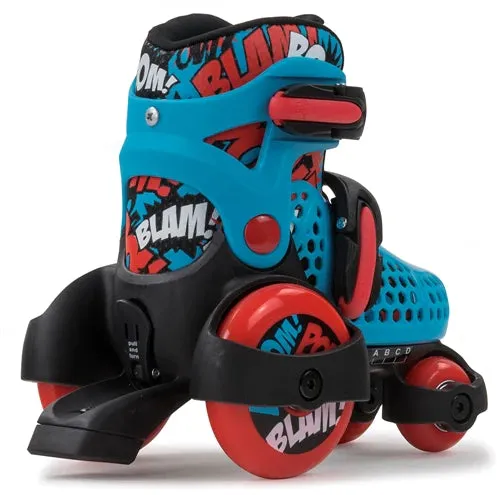 SFR Stomper Adjustable Boys Junior Quad Skates