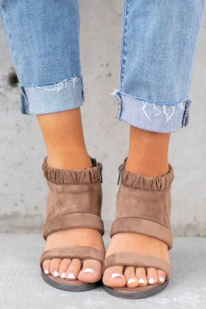 Shaye Vegan Suede Heels