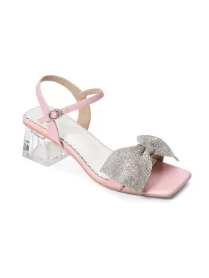 Sirena Crystal Bow Sandals