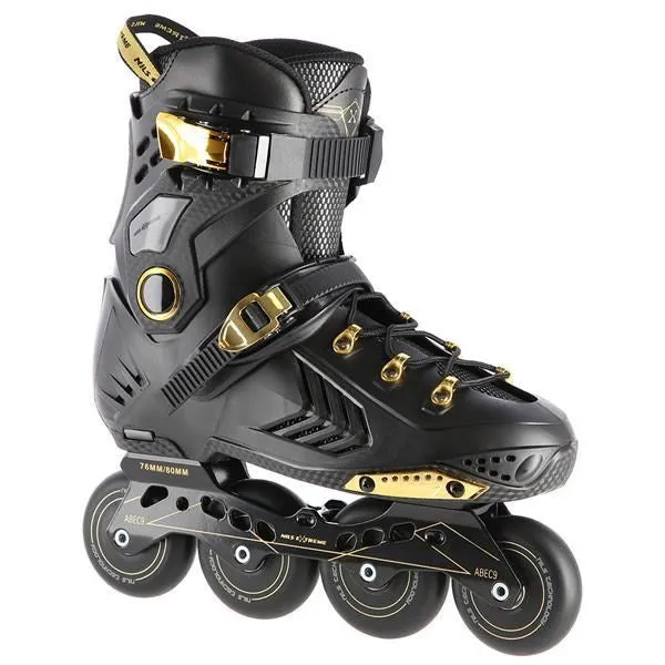 Slalom Skates Nils Extreme Na20002 Black-Gold Size. 42