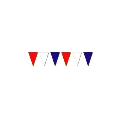 Solid Color Economy Polyethylene Pennants Streamers