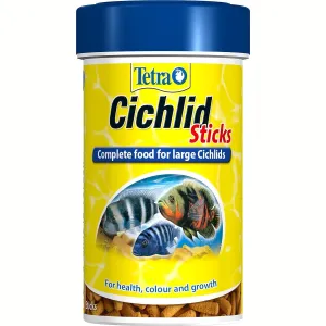 Tetra 30g Cichlid Fish Food Sticks