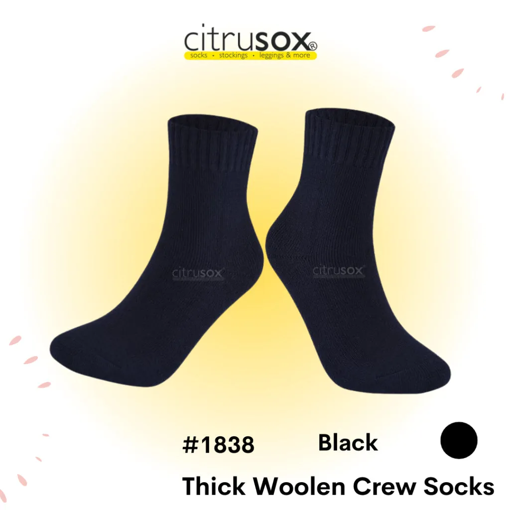 Thick Woolen Crew Socks