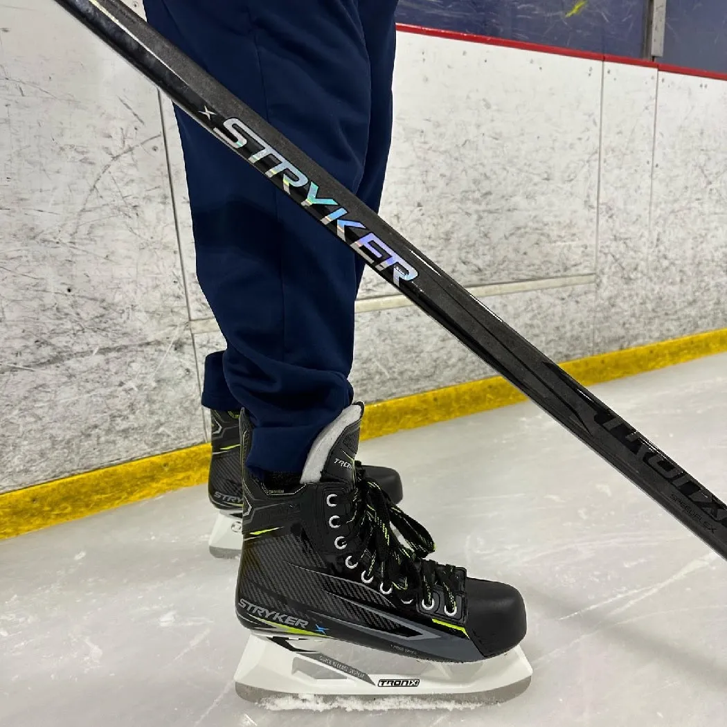 TronX Stryker One Piece Junior Hockey Skate