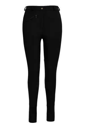 TuffRider Ladies Long Ribb Knee Patch Breeches