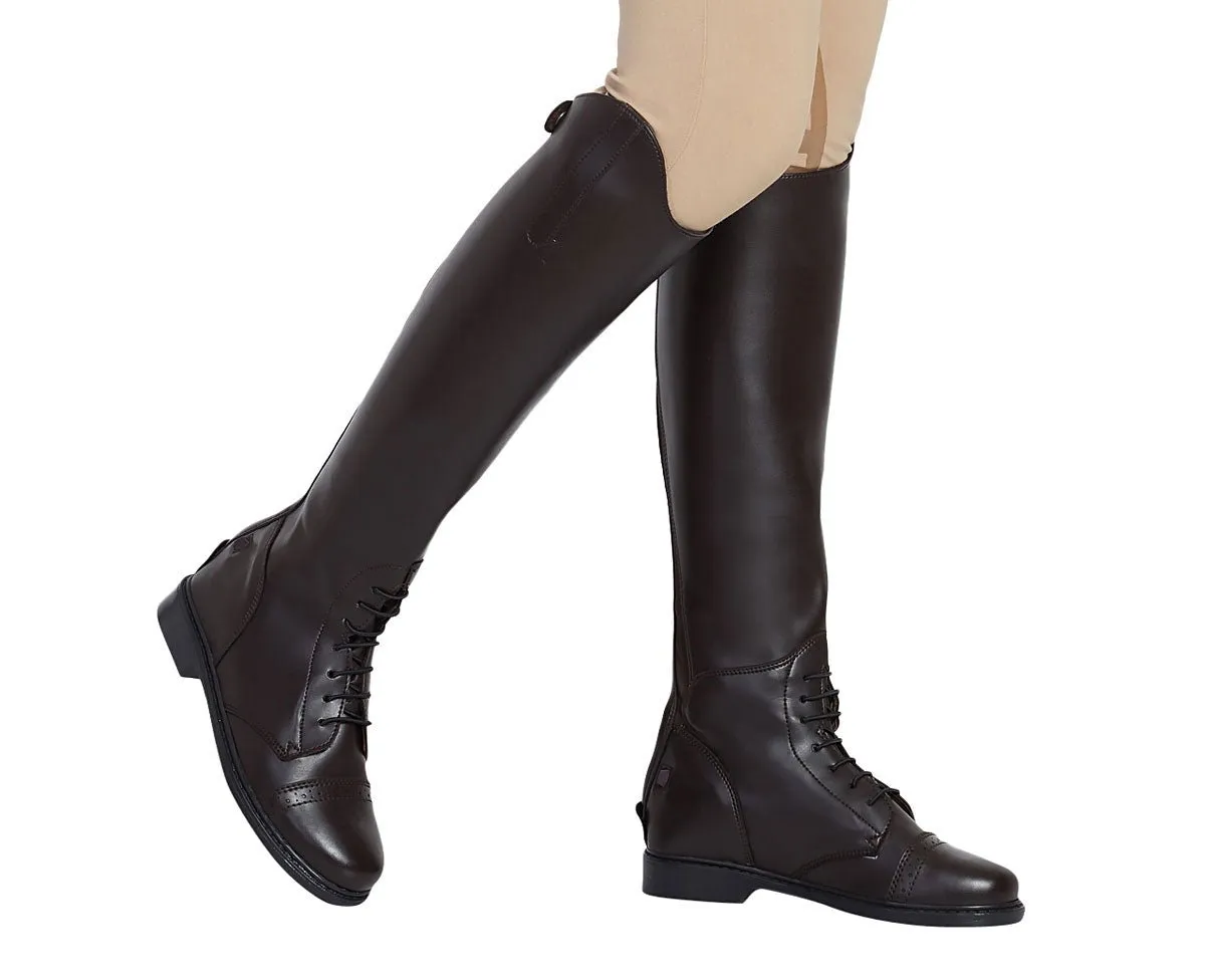 TuffRider Ladies Starter Back Zip Field Boots in Synthetic Leather