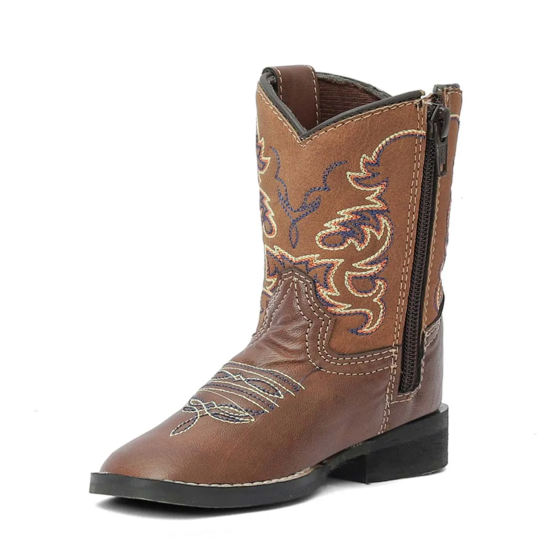 TuffRider Toddler Kings Canyon Rounded Toe Western Boot