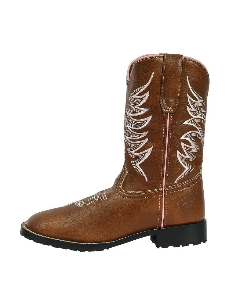 TuffRider Youth Channel Islands Square Toe Western Boot