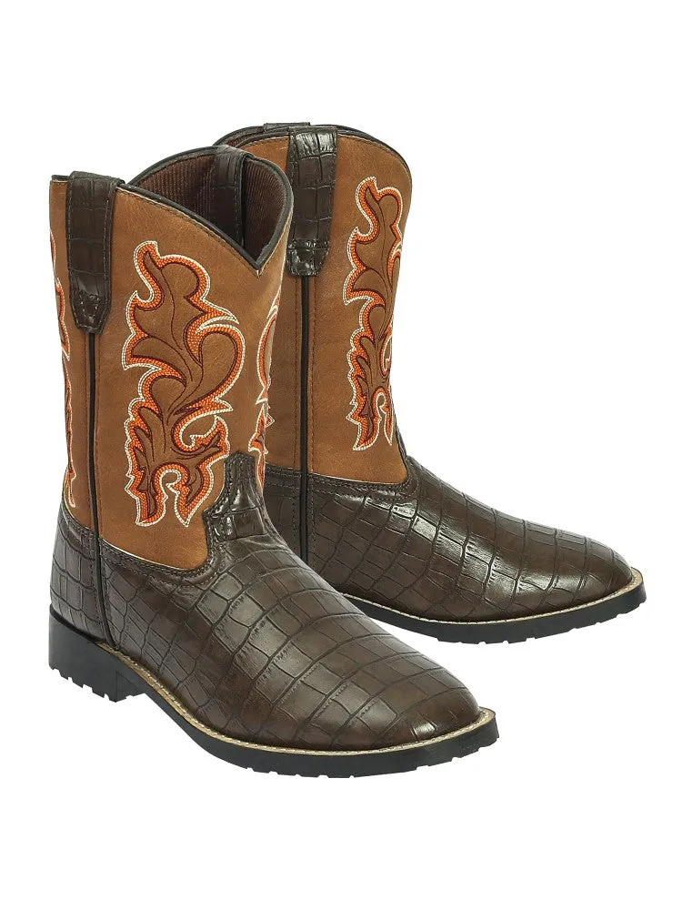 TuffRider Youth Grand Teton Square Toe Western Boot